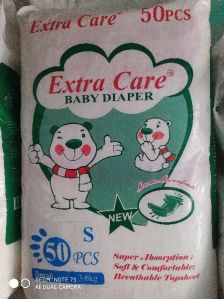 50 Pcs Extra Care Baby Diapers