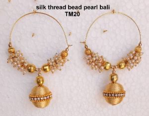 Silk Thread Bead Pearl Bali