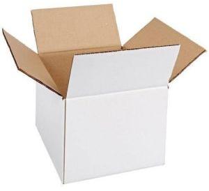 3 Ply White Corrugated Box