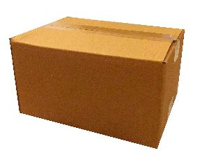 Brown Corrugated Box