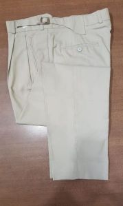 Mens White Formal Trouser