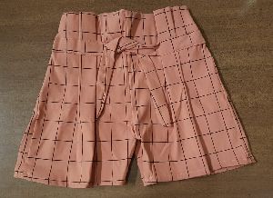 Women's Peach Colour Shorts