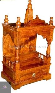 wooden mandir