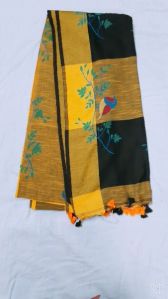 Handloom Sarees pakhi print