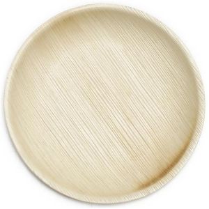 Areca Leaf Round Plate