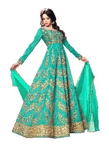 Anarkali Salwar Suits F1116 Green