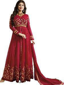 Anarkali Salwar Suits F1134 Red