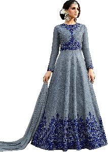 Anarkali Salwar Suits F1151 Grey