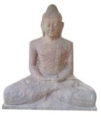 4 Feet Marble Buddha Statue