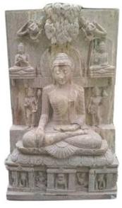 4 Feet Sandstone Buddha Statue