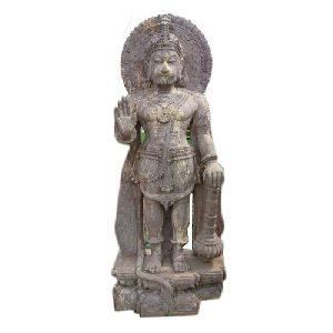 5 Feet Sandstone Hanuman Statue