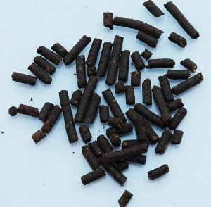 Neem oil cake pellets