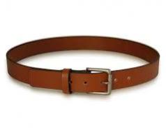 brown leather belts