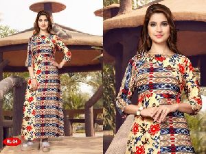 Casual Wear Anarkali Kurti