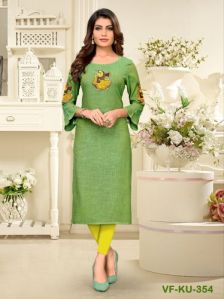 Casual Wear Rayon Kurti