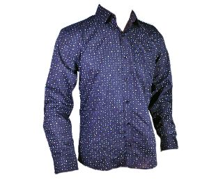 Blue Printed Shirt (DM 01)