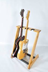 wooden guitar stands