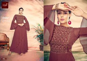 Georgette Anarkali Suit