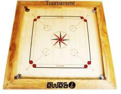 Carrom Board Tournament with Natural Border