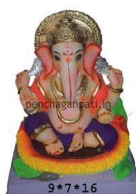 Multicolor Ganpati Statue