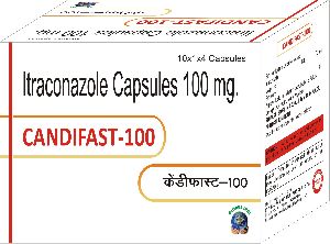 Itraconazole 100 mg  Capsules