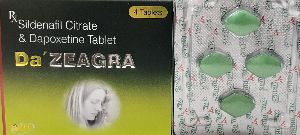 Sildenafil Citrate & Dapoxetine Tablets (DA ZEAGRA)