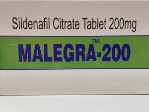 SILDENAFIL CITRATE TABLETS 200 mg (MALEGRA)