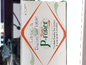 SILDENAFIL DAPOXETINE TABLETS (SUPER P-FORCE)