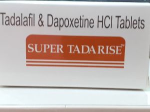 TADALAFIL & DAPOXETINE HCI TABLETS (SUPER TADARISE)