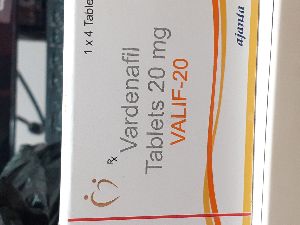 VARDENAFIL TABLETS 20 mg (VALIF)