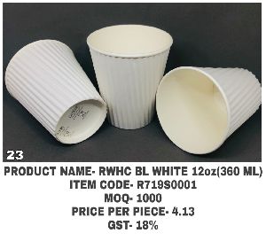 Designer Paper Disposables Tea Or Coffee Cups