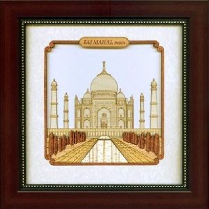 Taj Mahal Wood Souvenir