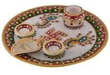 Marble Pooja Thali