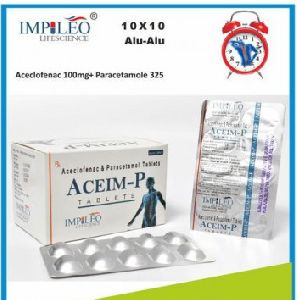 Aceclofenac Paracetamol Tablets