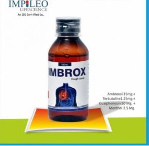 Ambroxol Terbutaline Gaiphenesin Methol Syrup