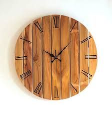 Wooden Wall Clock