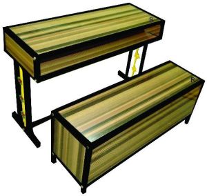 Desk Bench With Cabinet