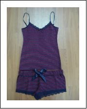 Ladies Night Vest & Shorts