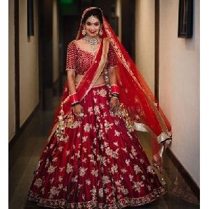 Embroidered Bridal Lehenga Choli