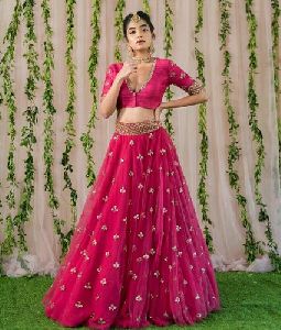 Hand Work Bridal Lehenga