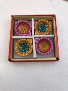 Clay Diya Set of 4