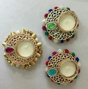 Decorative Brass Diya