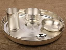 Silver Dinner Set