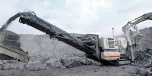 rock crushing machine