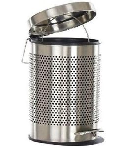 Stainless Steel Perforated Pedal Dustbin