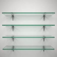 glass shelves
