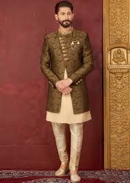 Indo Western Wedding Sherwani