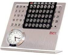 Steel Desktop Calendar