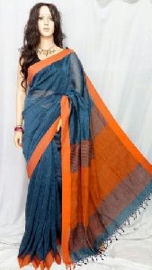 Cotton Linen Saree