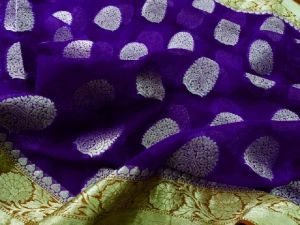 Banarasi Georgette Silk Saree